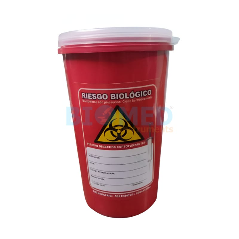 Contenedor Biologico 8 Litros