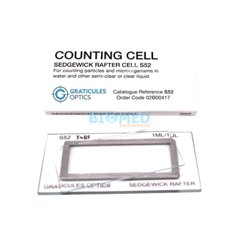 Camara Sedgewich Rafters Vidrio Para Conteo Algas