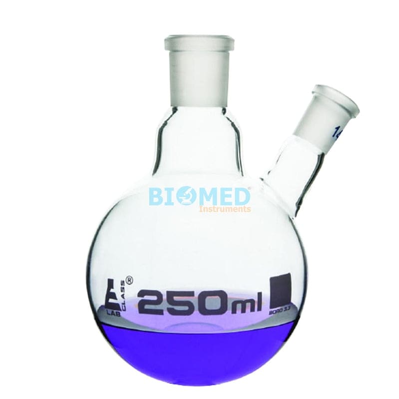 Balon De Ebullicion 2 Bocas F/R 24/40 De 1000 Ml Glassco
