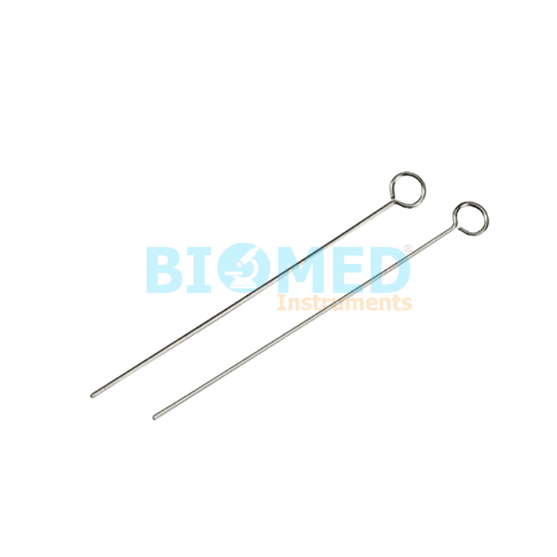 Asa De Inoculacion 3.00Mm X 44Mm (10Ul) Acero Inox.