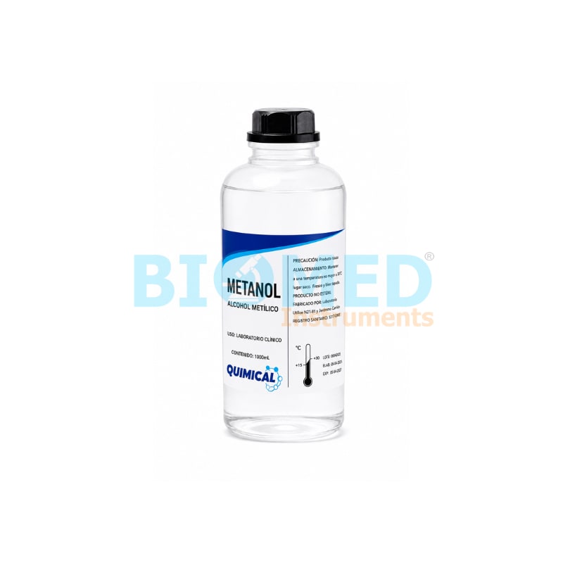 Alcohol Metilico (Metanol) 1 Litro Quim.