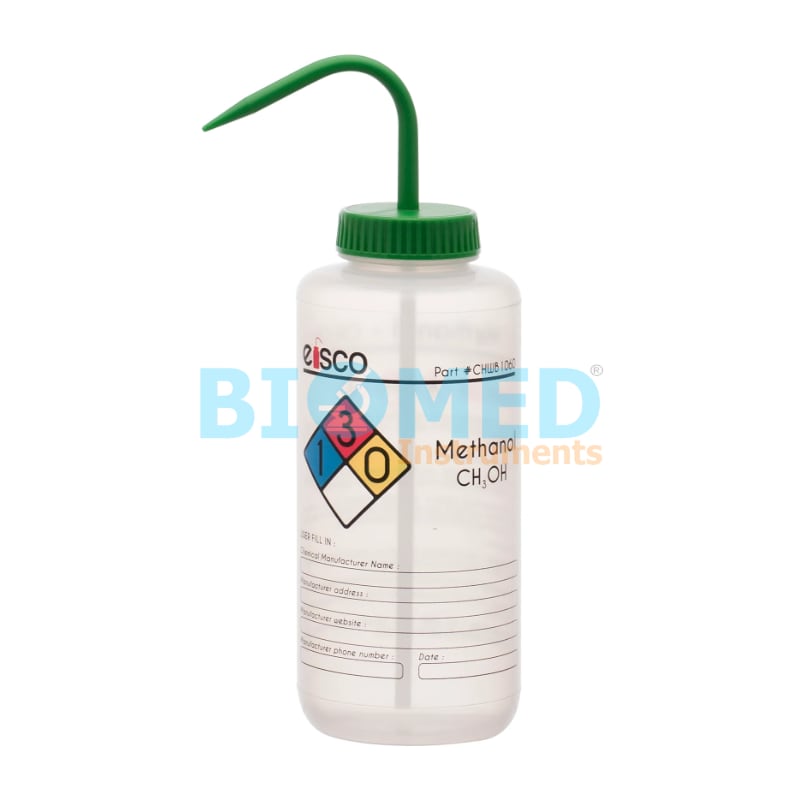 PISETA ROTULADA METANOL 500 ML EIS.
