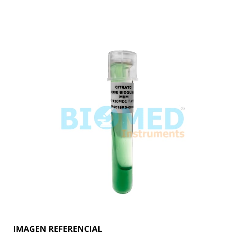 Tubo Agar Citrato 5 Ml