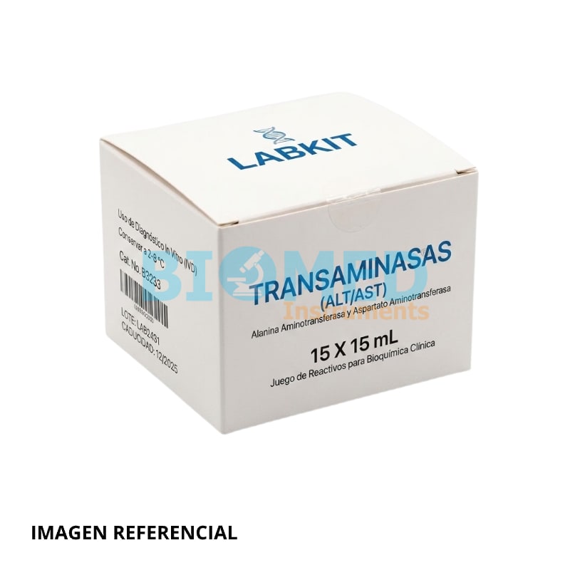 Transaminasas 15X15 Ml Labkit