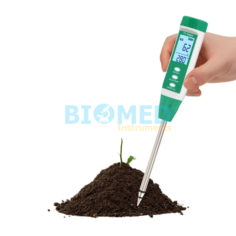 MEDIDOR DIGITAL DE SUELO EC/TEMPERATURA EC-LAB