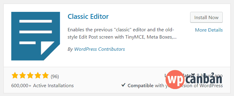 cai-dat-va-kich-hoat-plugin-classic-editor