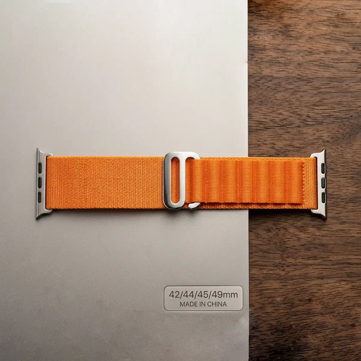 Smart Watch Strap Belt Nylon Strip Apple Alpine Metal lock Band For Customize  Watch with Stylish nylon belt strap