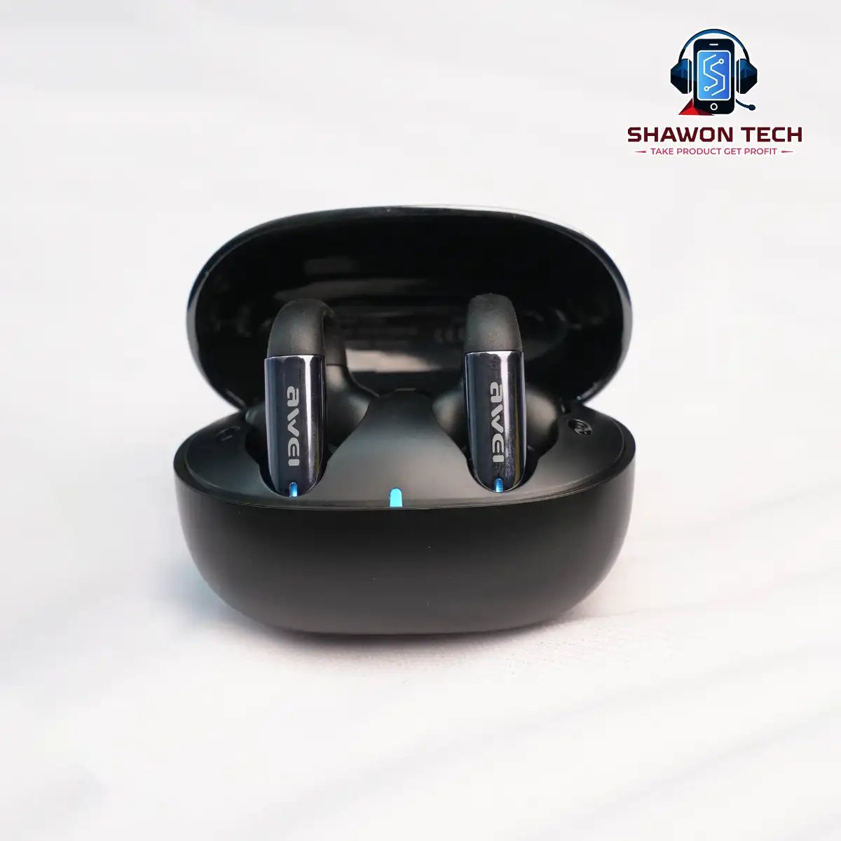 Awei TZ30 Open-Ear Clip TWS Earbuds – Bluetooth 5.4 & Comfortable Bone Conduction Design