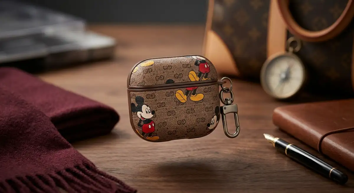 AirPods Pro Magnet Micky Mouse Case with Hook For apple Air Pods Pro