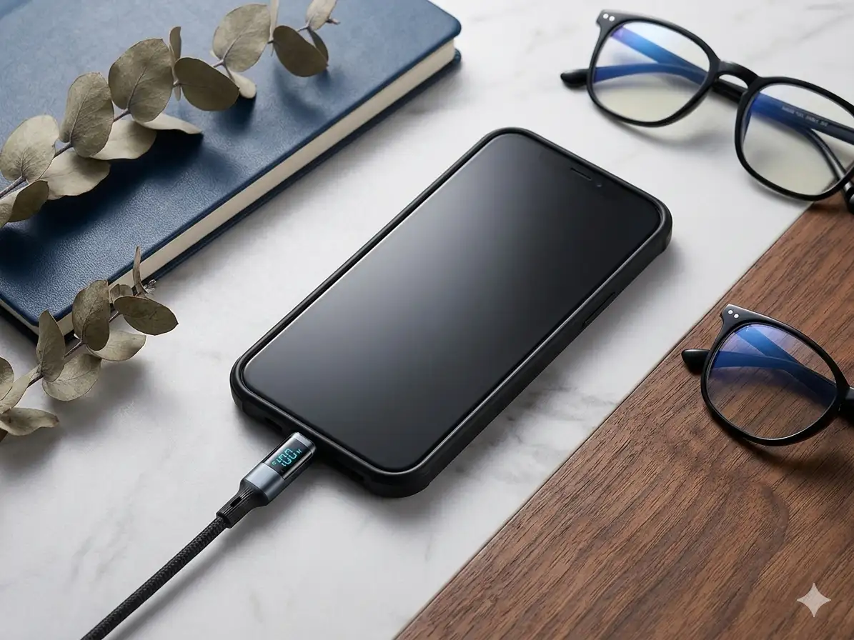 Nexo Re-149 USB (TYPE -C and Iphone) 120 W Data Cable
