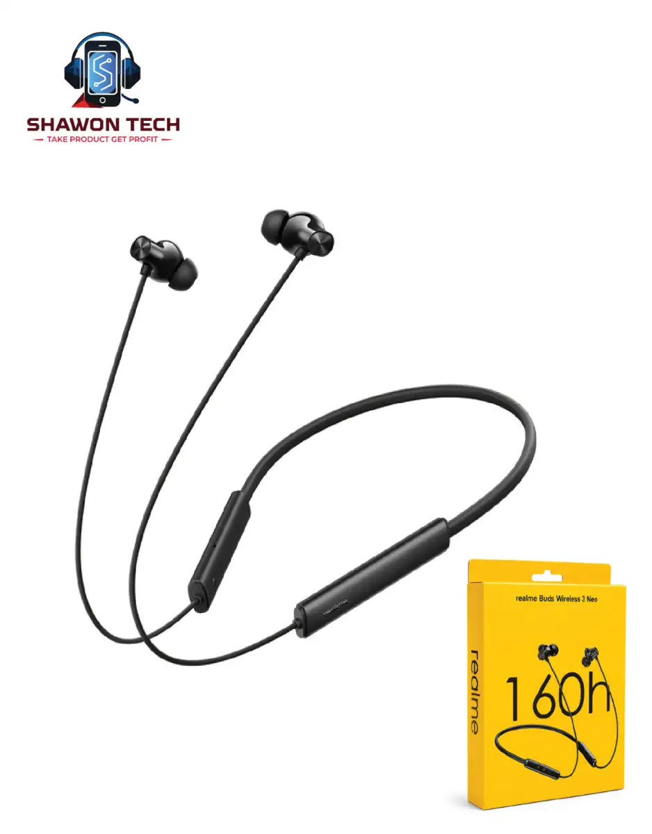 Realme Buds Wireless 3 Neo ENC Bluetooth Neckband Earphones