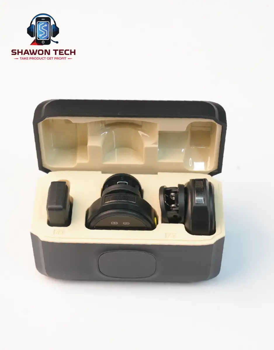 SX21 2-in-1 Dual Wireless Microphone with Smart ENC Noise Cancellation