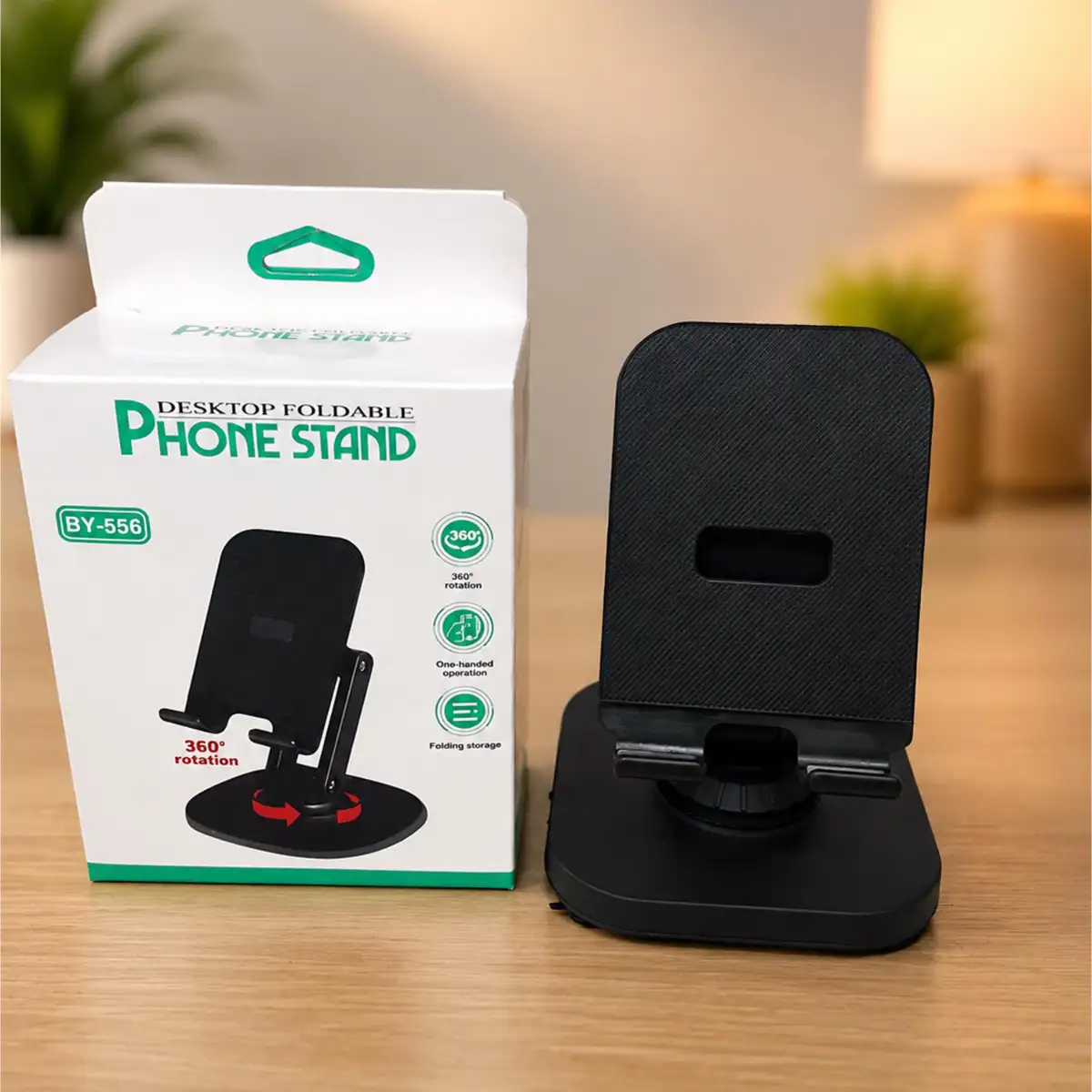 Fully Adjustable (BY-556) Foldable Desktop Phone Holder
