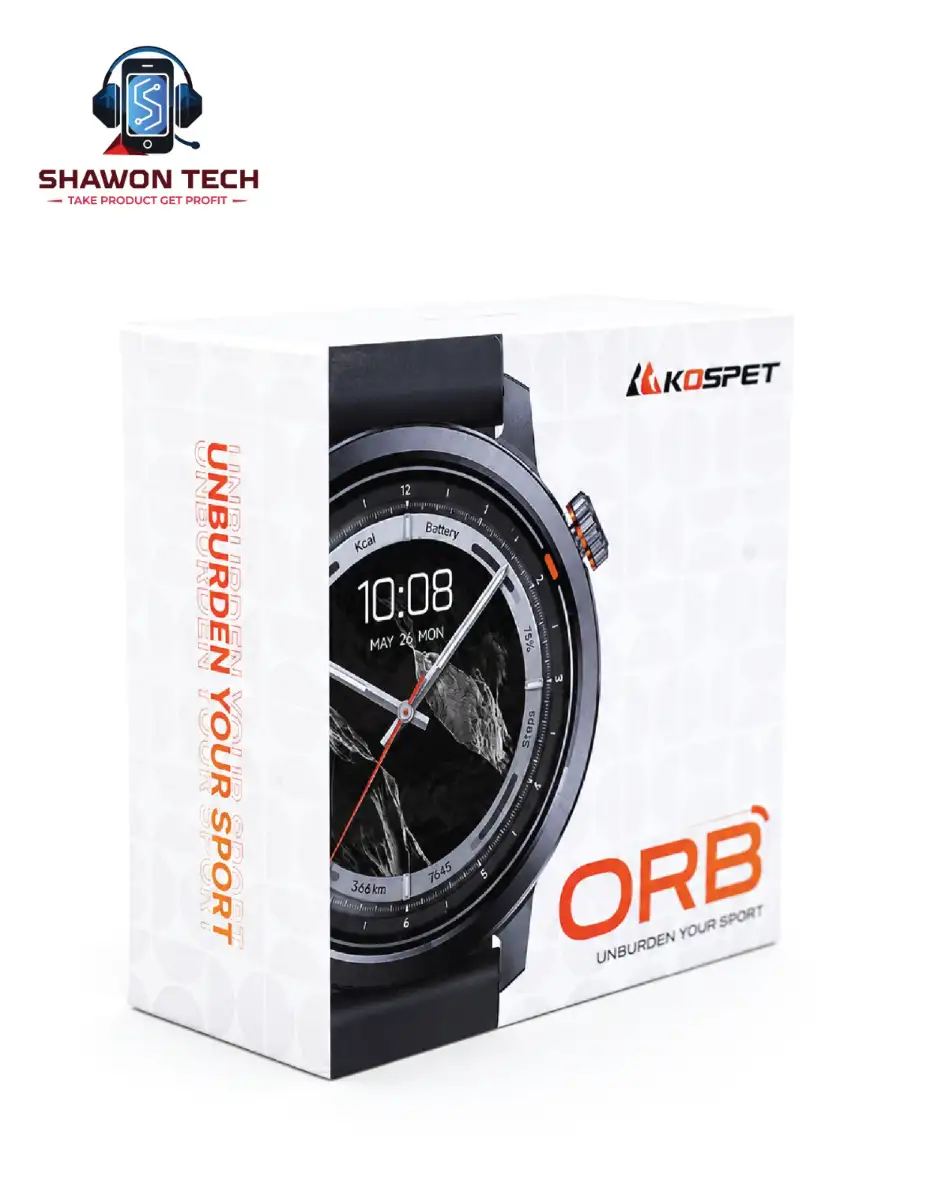 Kospet ORB Bluetooth Calling Smartwatch with 1.43" AMOLED Display