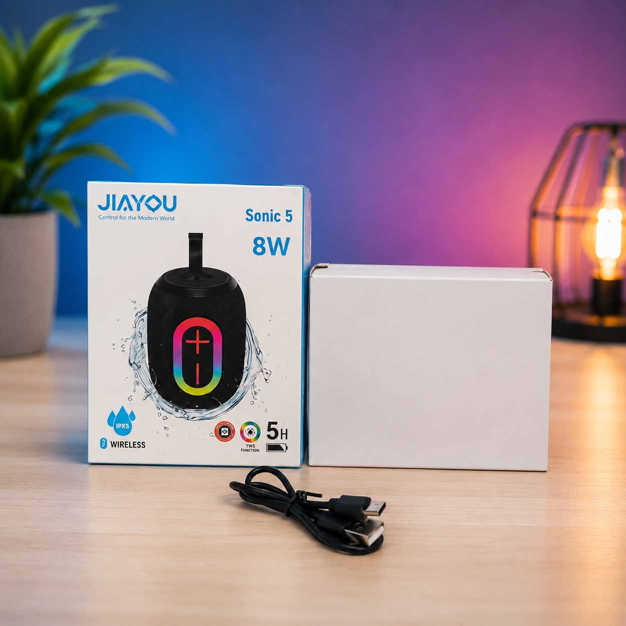 JIAYOU Sonic 5 8W Portable Bluetooth Speaker