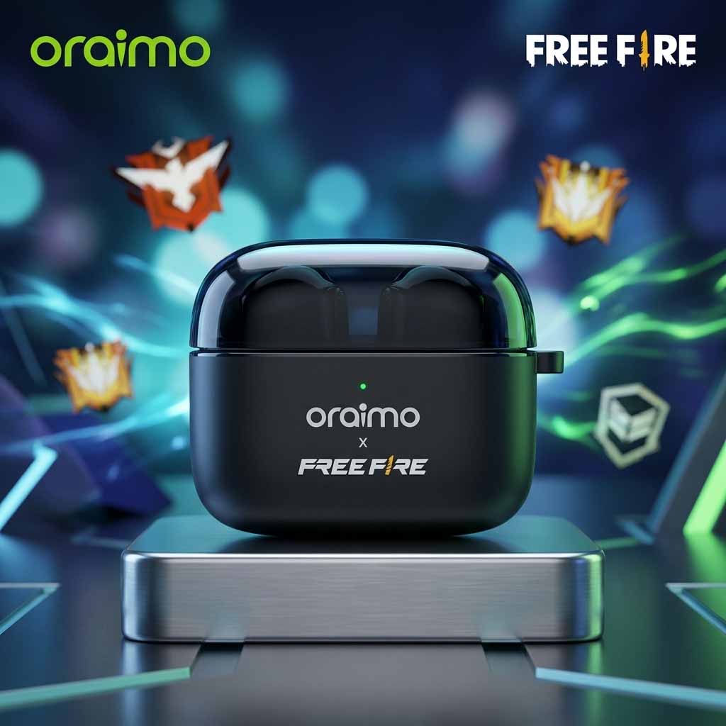 Oraimo × Free Fire SpaceBuds Air price (Low-Latency Game Mode)
