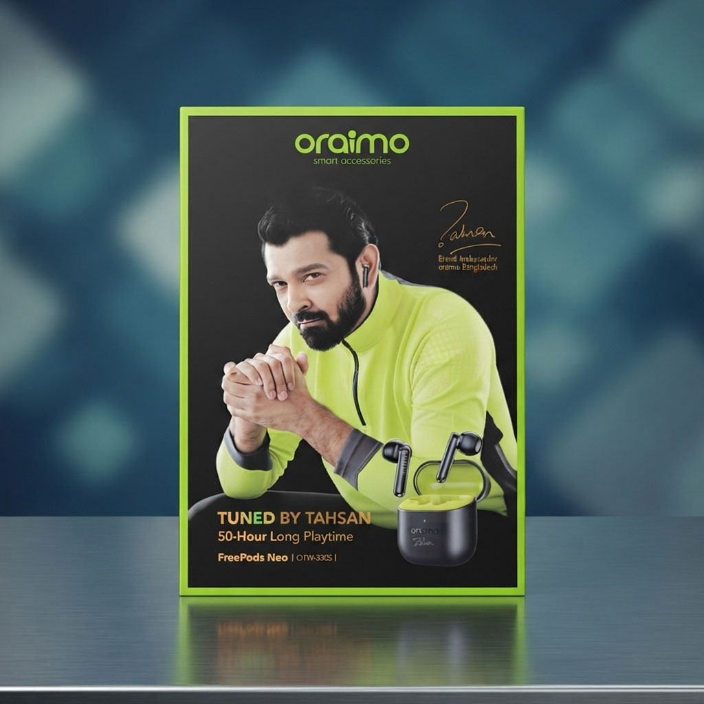Oraimo FreePods Neo-OTW-330S (50 hours long  playtime)