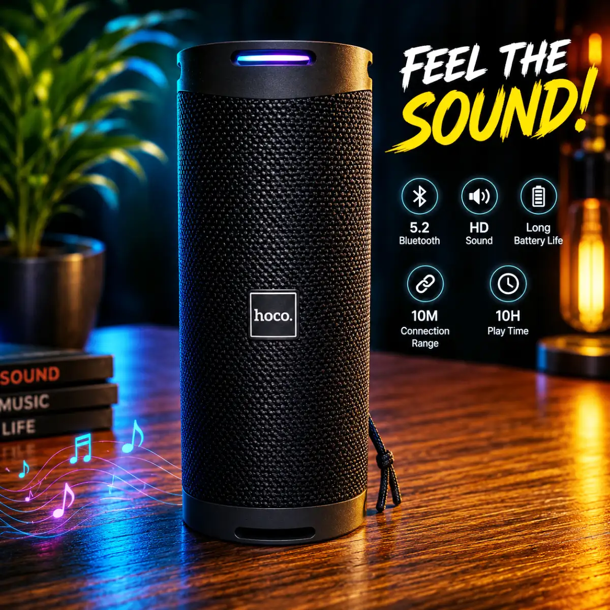 Hoco HC9 Wireless Bluetooth Speaker