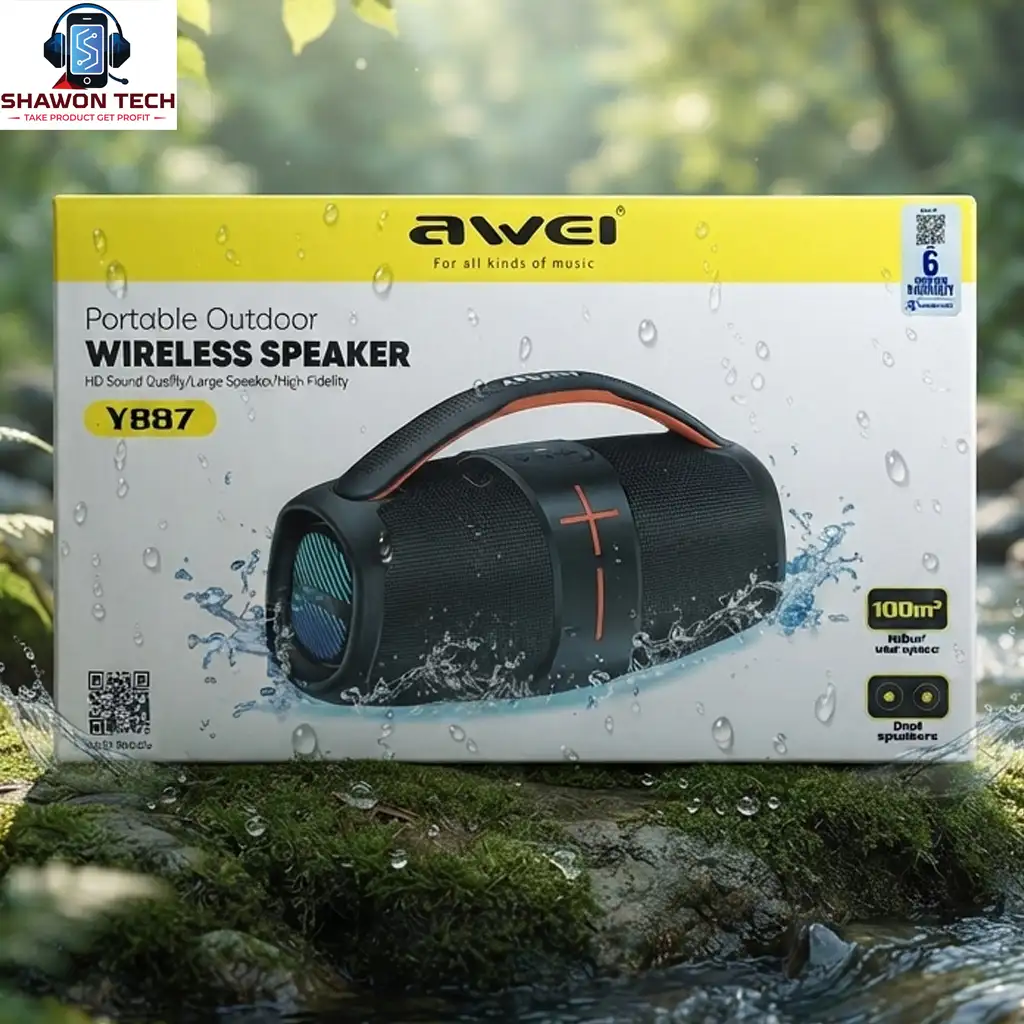 Awei Y887 Portable Outdoor Bluetooth Speaker