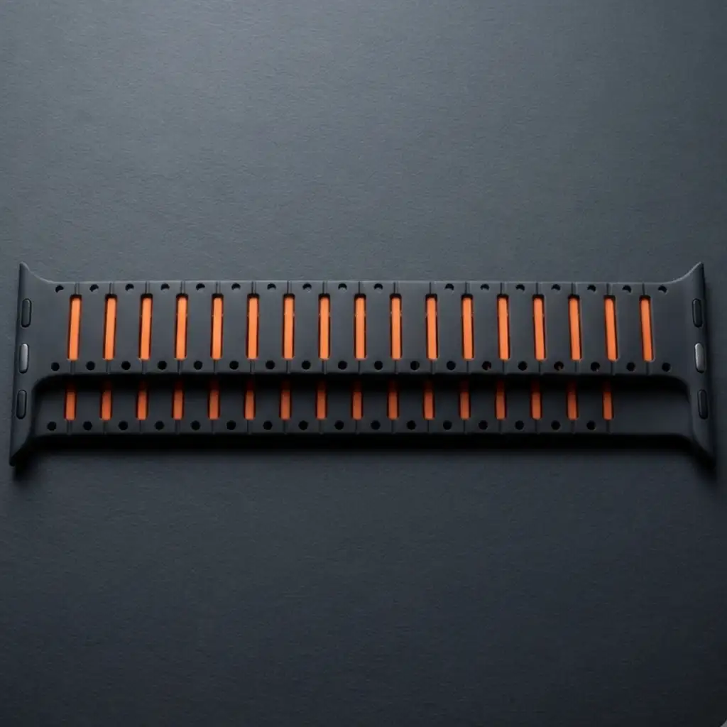 New Rainbow Magnetic Silicone band