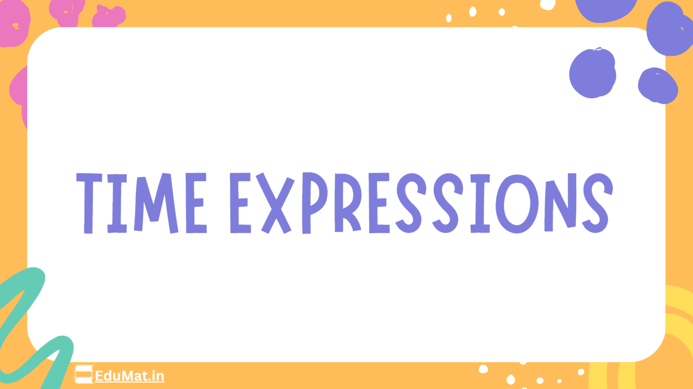 time expression