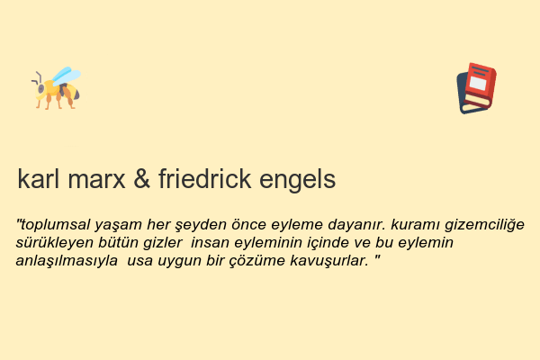 kitap alıntısı. felsefe incelemeleri - karl marx & friedrick engels - serdarrah