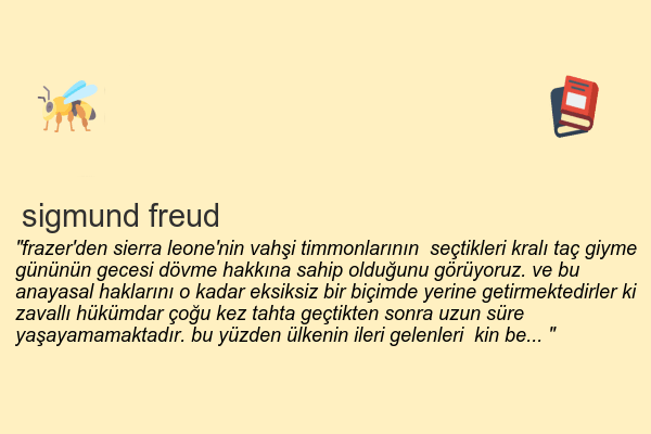 kitap alıntısı. totem ve tabu - sigmund freud - serdarrah