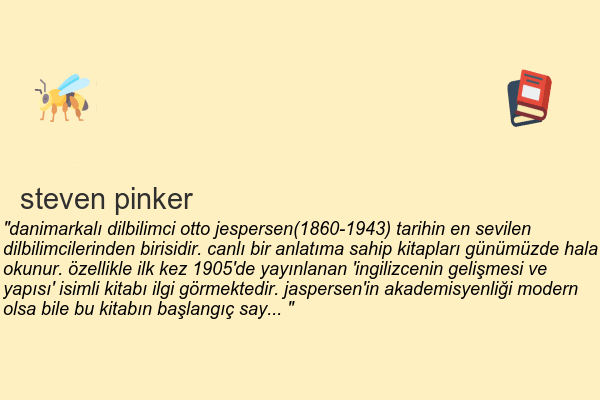 kitap alıntısı. boş sayfa - steven pinker - serdarrah