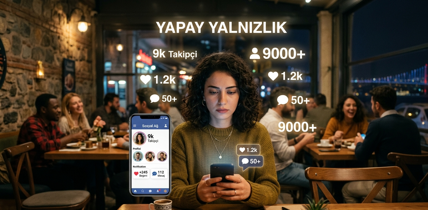 Sosyal Medya Takipçileri Artarken Neden Daha Yalnız Hissediyoruz?