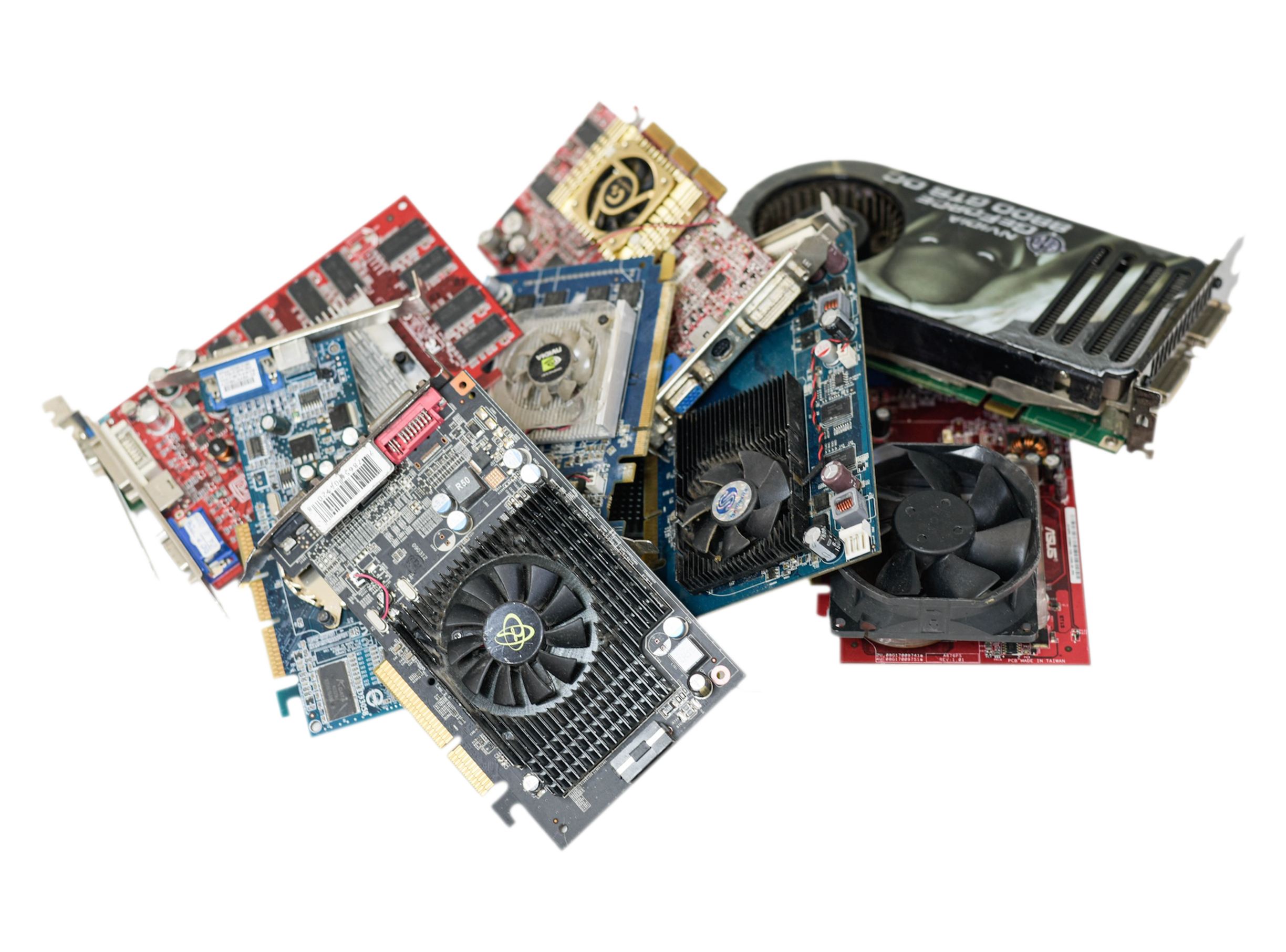 Not cleaned boards