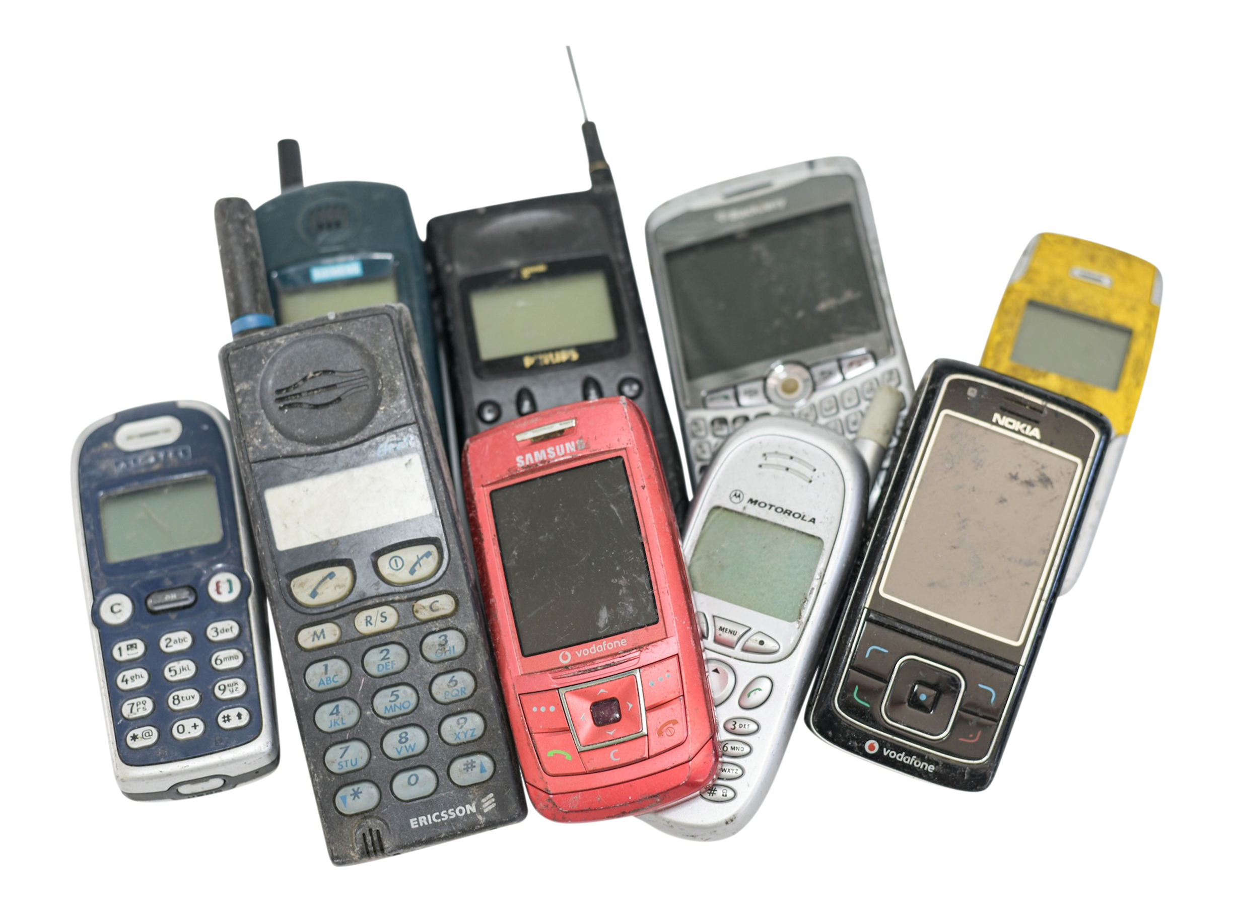 Old full phones no battery