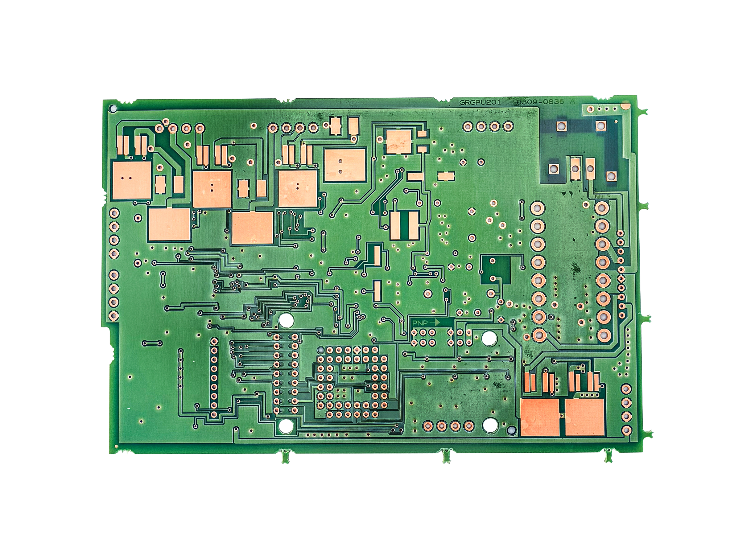 Gold plated pcb