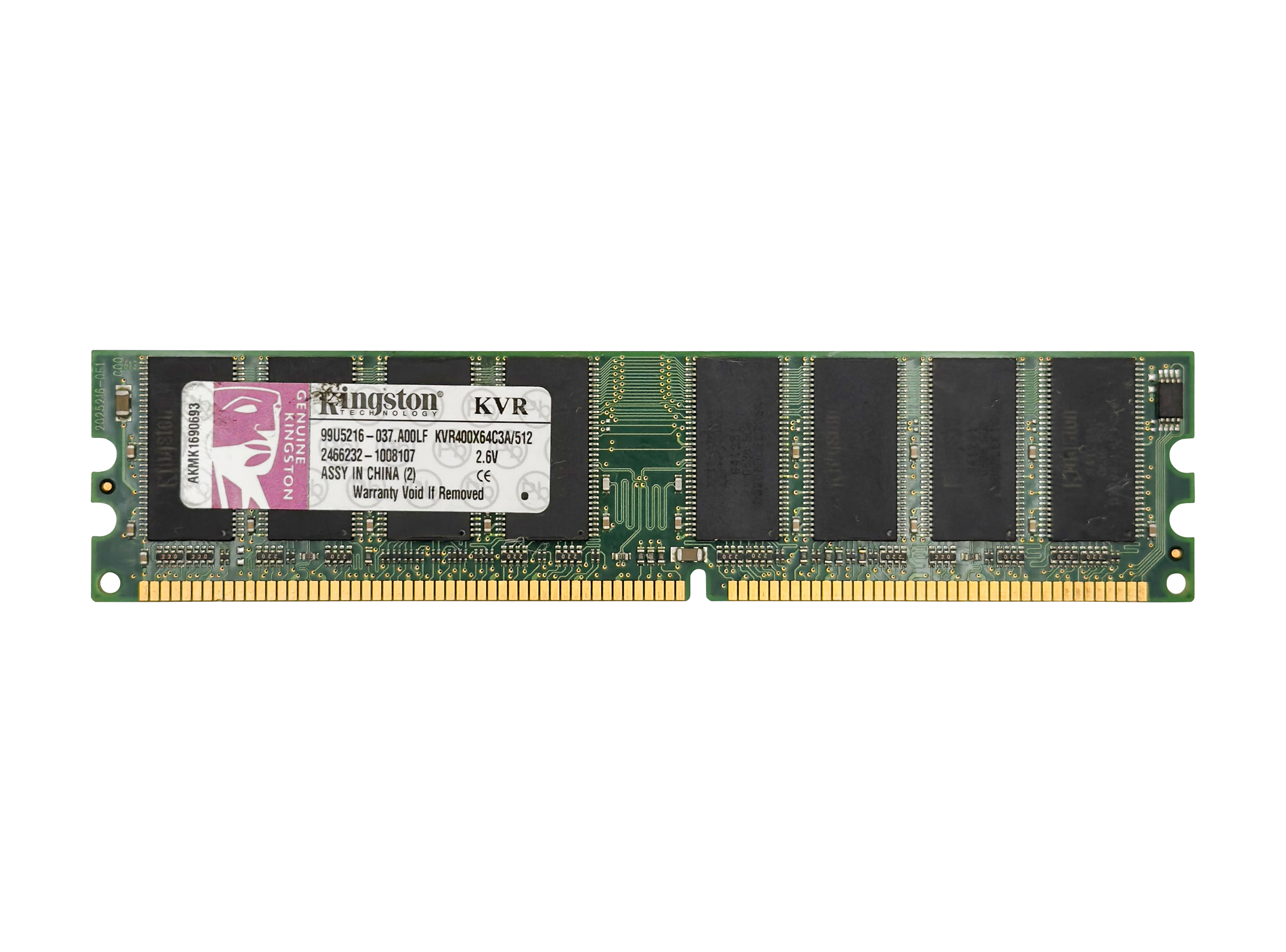 Kingston KVR400X64C3A/512