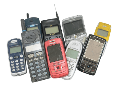 Old full phones no battery
