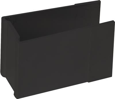 Deksel HDC skinne SORT