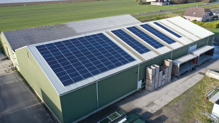 Skråtaksløsning med Nordmount-system