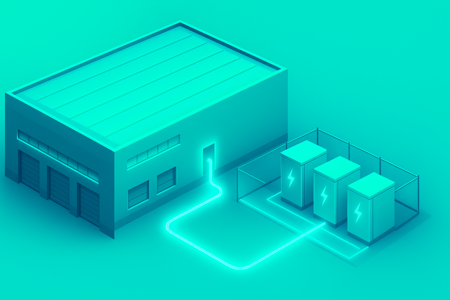 Batteri til næringsbygg