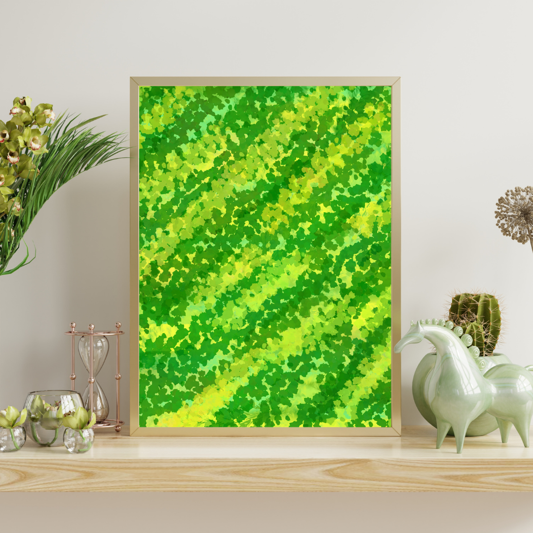 Green Forest Abstract