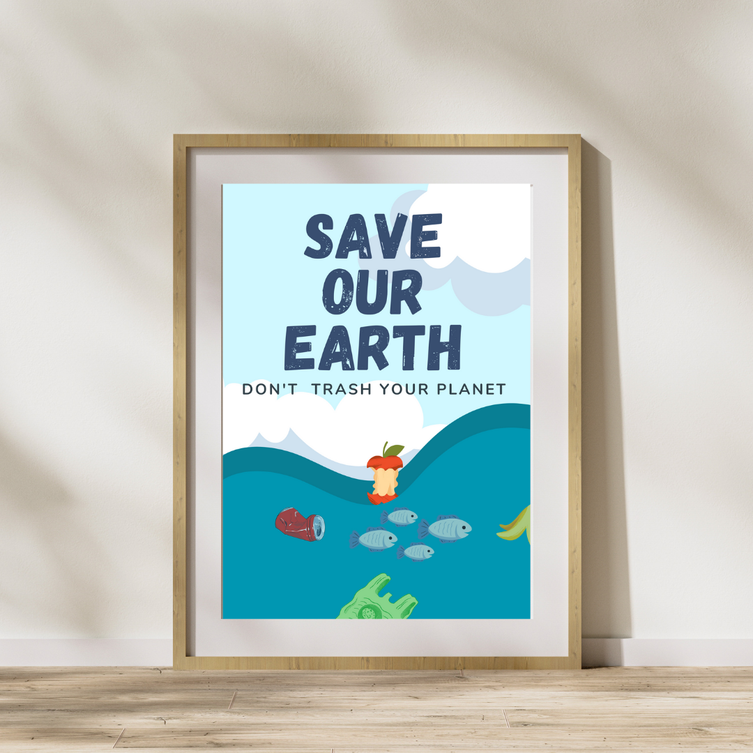Save Our Earth Inspirational Poster