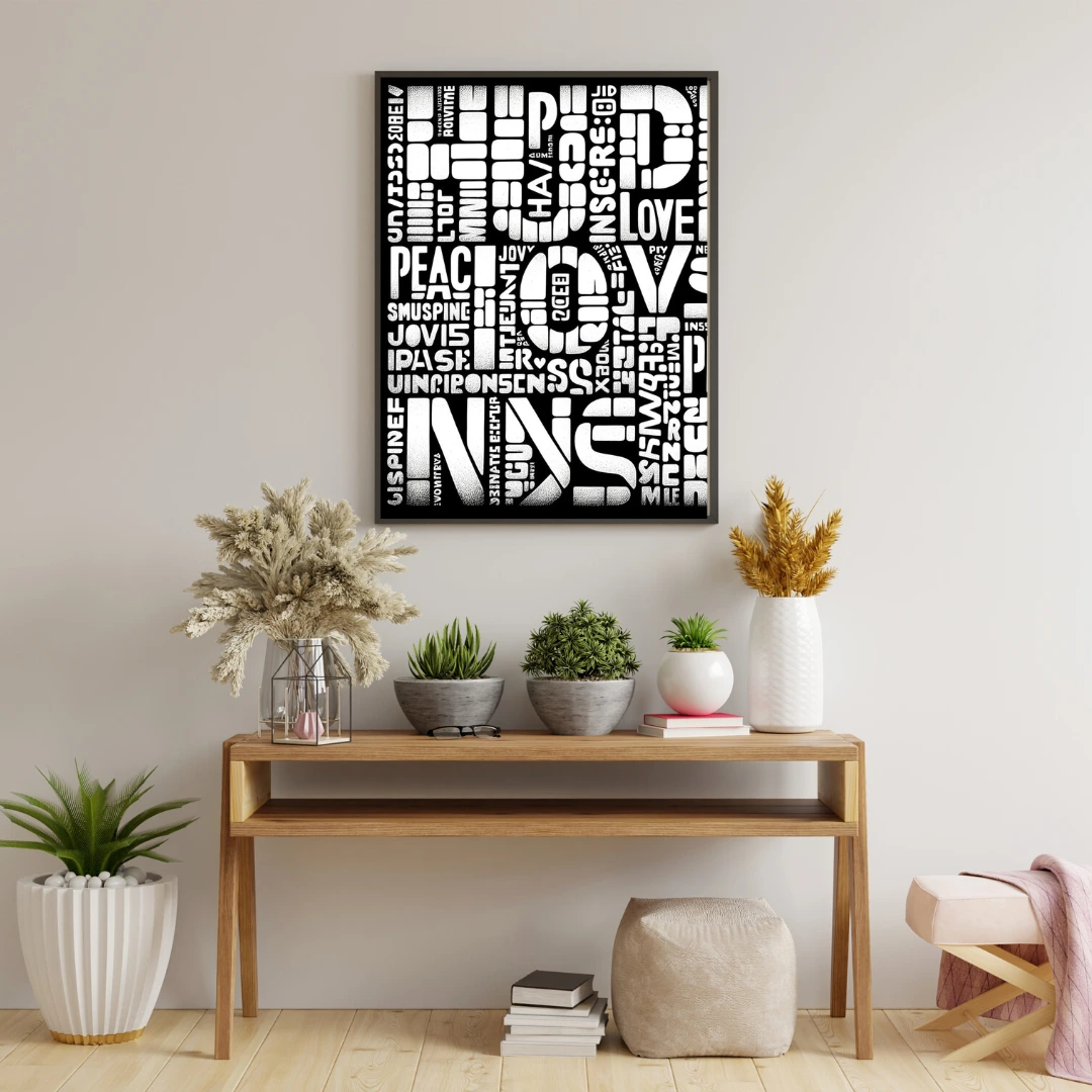 Two Tone Poster