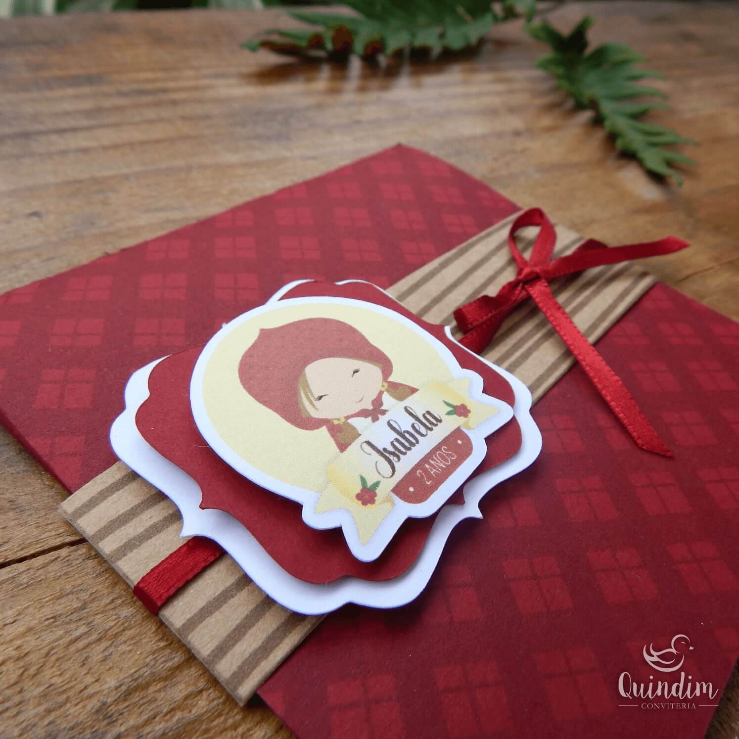 Convite pop up - Infantis