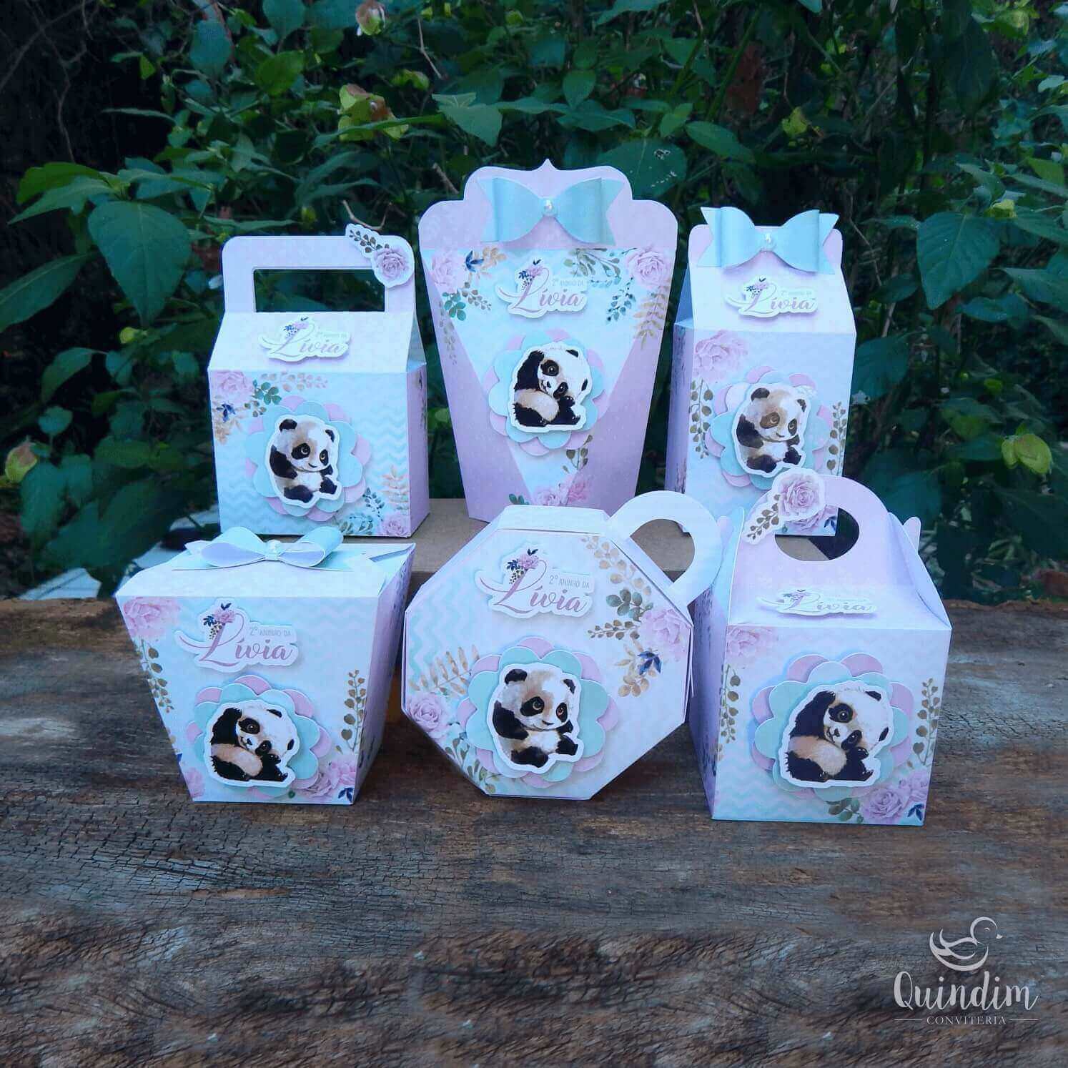 Kit de caixas personalizadas - grande - Infantil