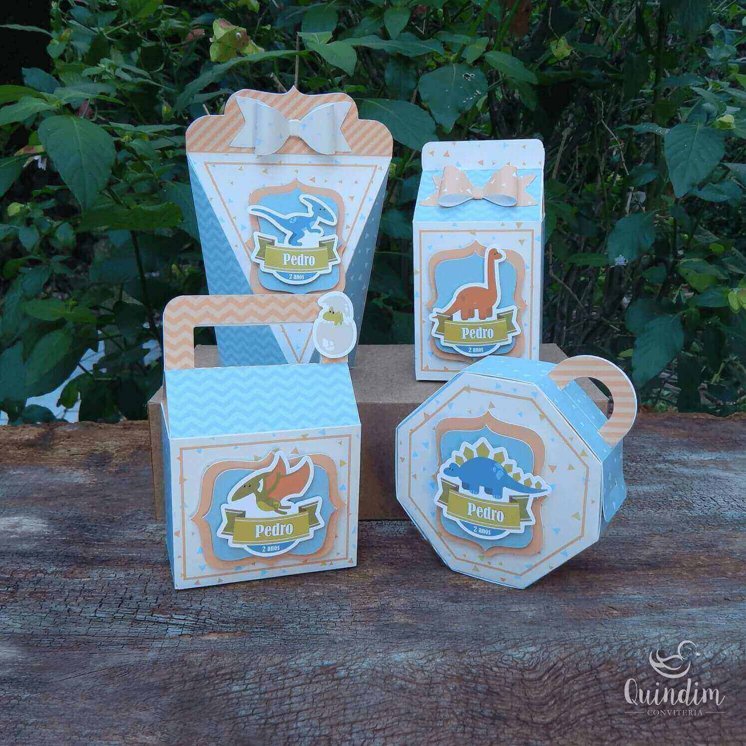 Kit de caixas personalizadas - médio - Infantil