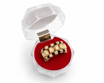 Anillo T Triple Carril Canutillo Fulgor
