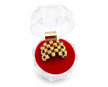 Anillo T 5 Carril Diamantado 4mm
