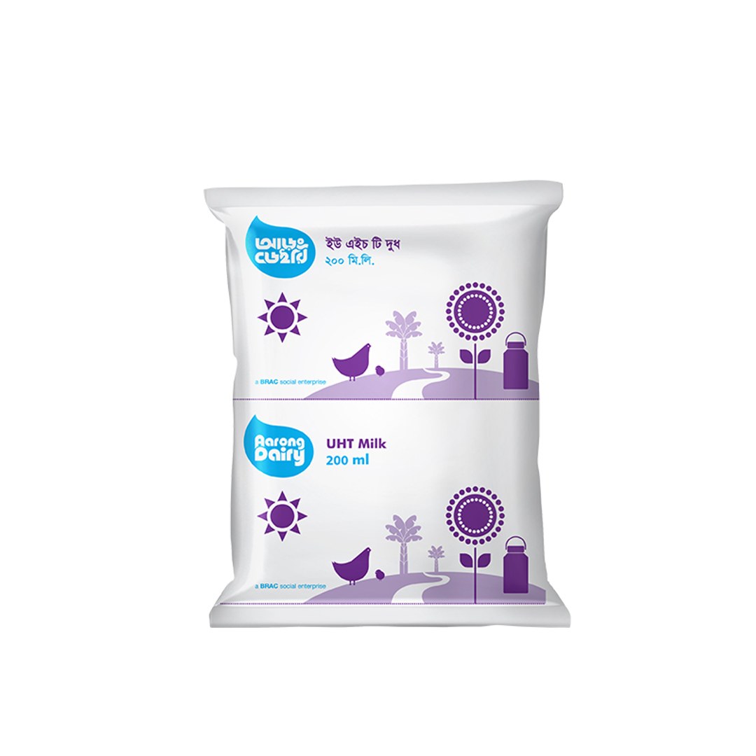 Aarong UHT Milk 200ml