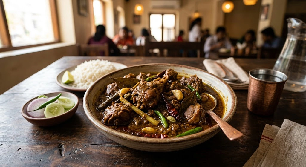 হাঁসের মাংস ভুনা