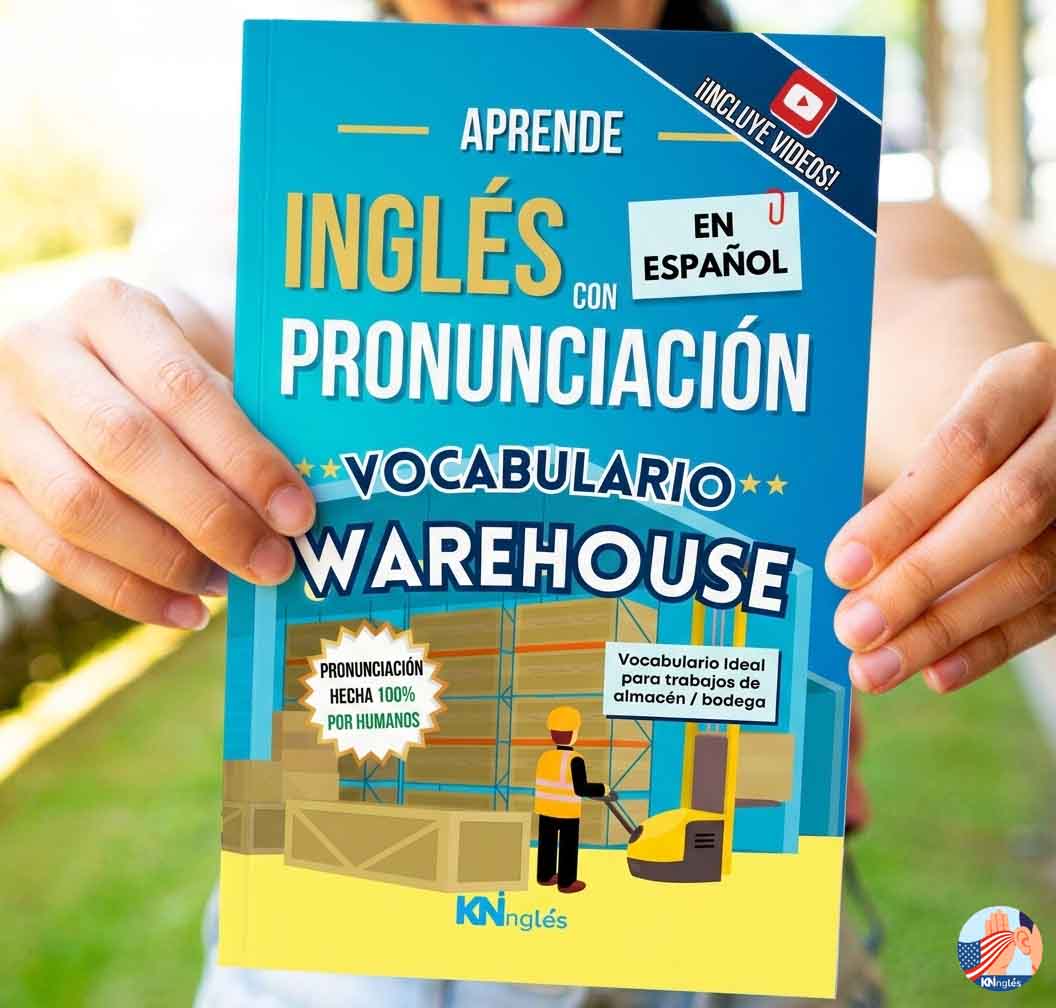 Portada del libro: Vocabulario de Warehouse Bodega Almacén - Aprende Inglés con Pronunciación | KNInglés