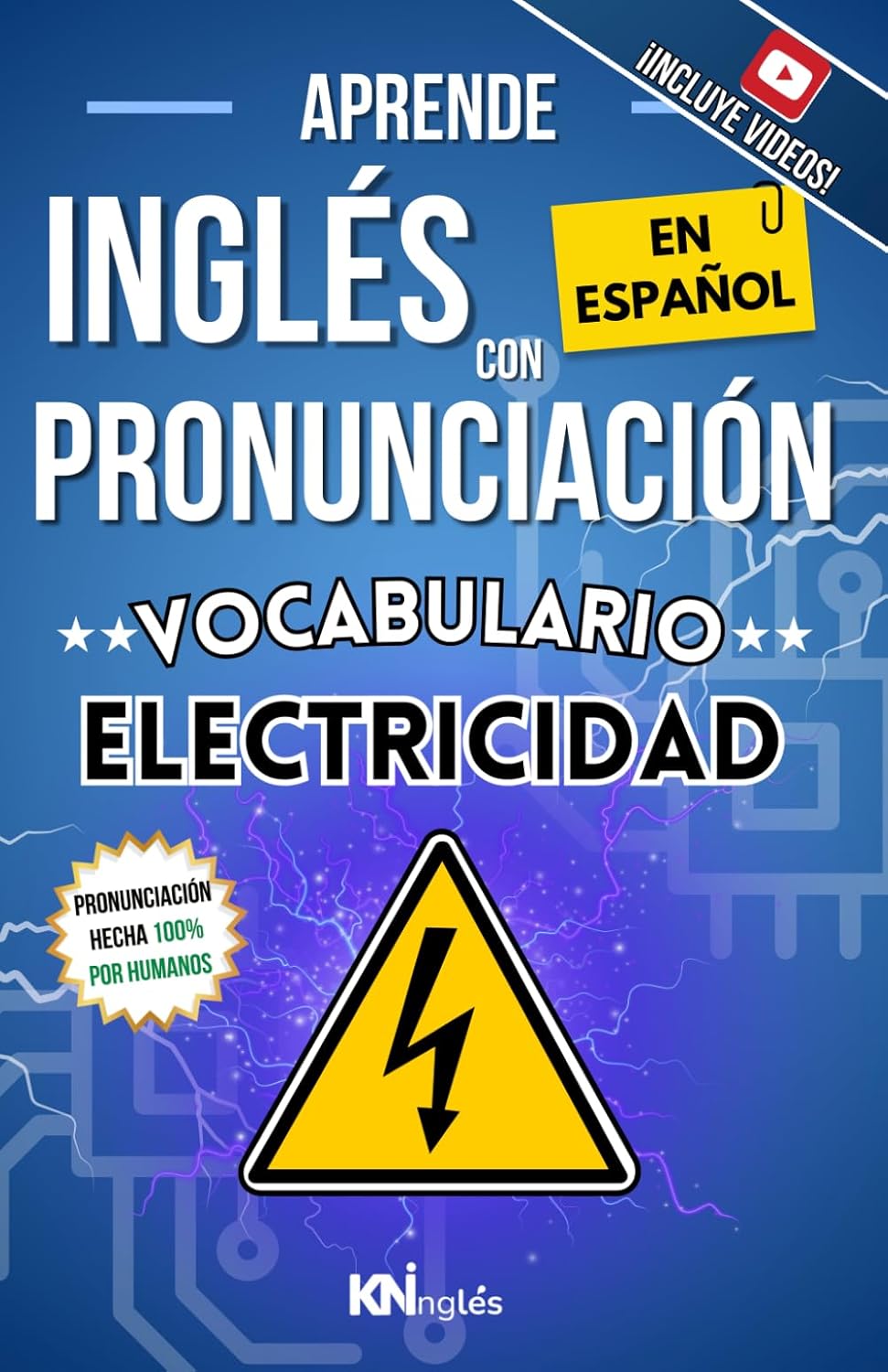 Portada del libro: Vocabulario Electricidad - Aprende Inglés con Pronunciación | KNInglés