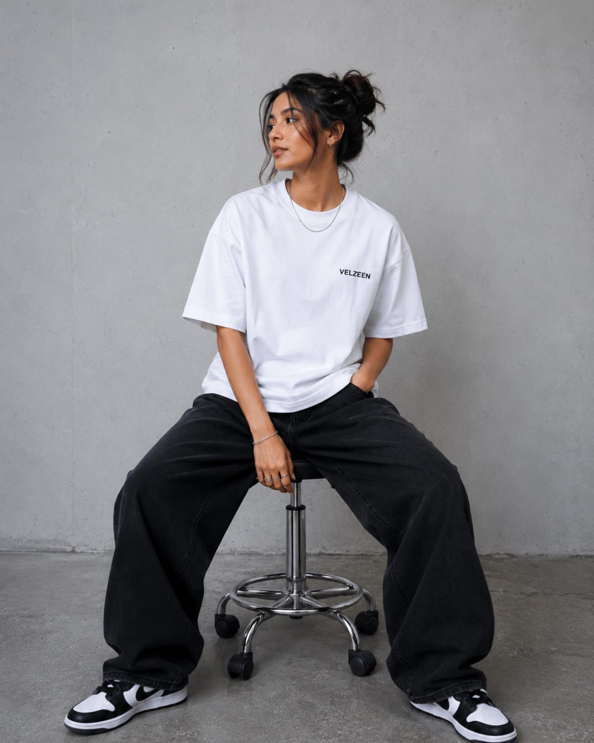 Inner Peace Drop Shoulder Tee - Image 4